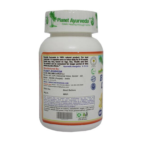 Planet Ayurveda Boswellia Curcumin Capsule